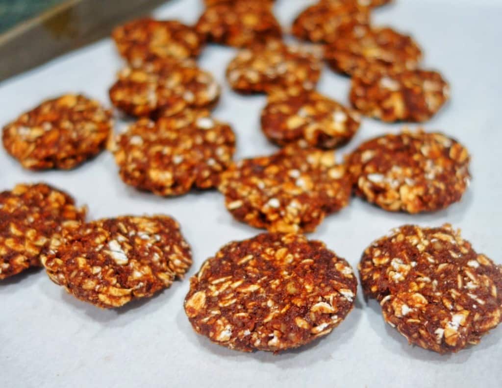 Chewy Cacao Almond Cookies