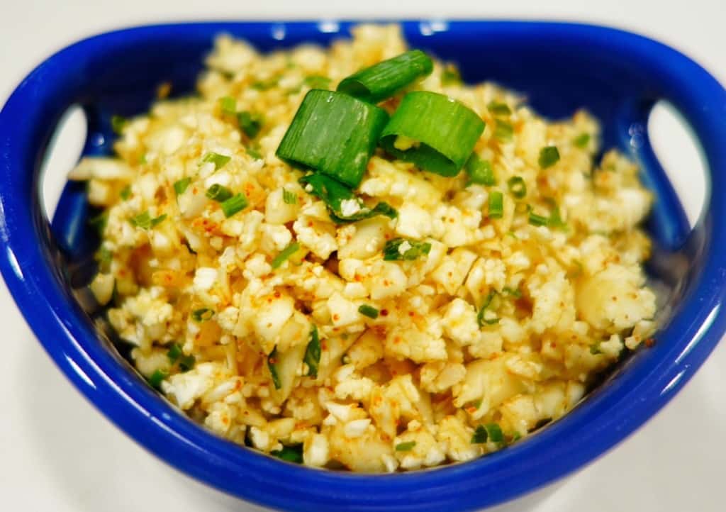 Mexican Cauliflower Rice (raw)