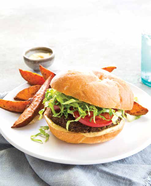 quinoa mushroom burgers