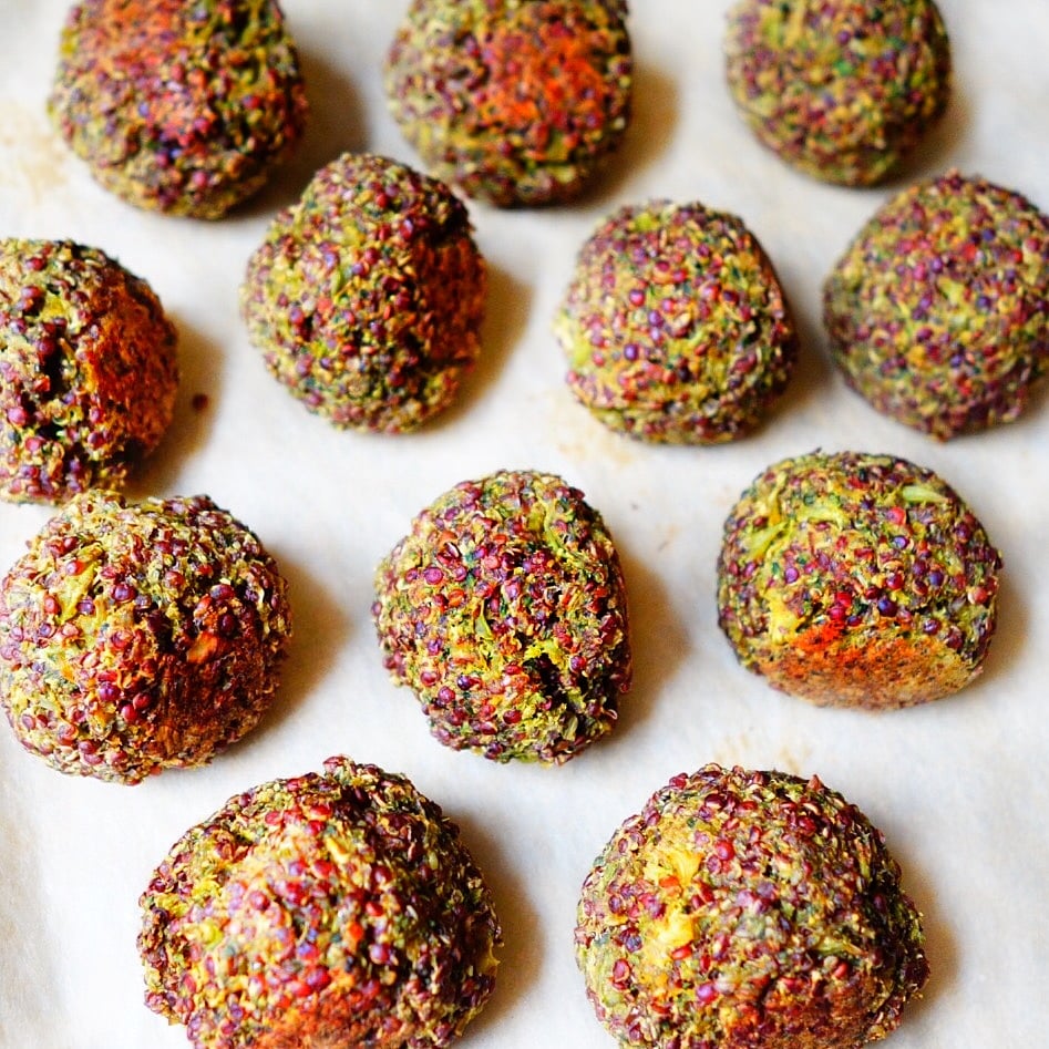 Quinoa Brocolli Balls