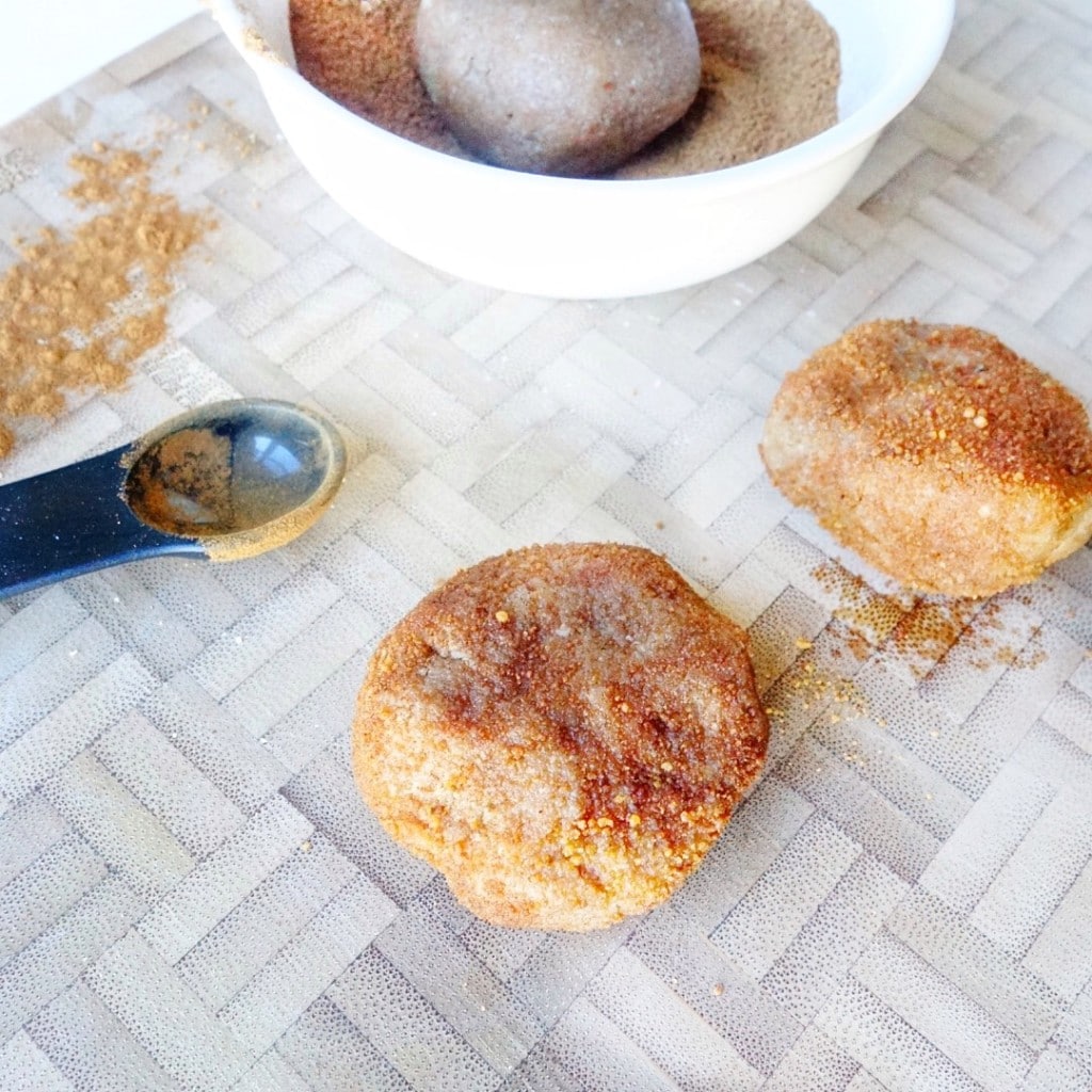 Vegan, Gluten-free Snickerdoodle Cookies 