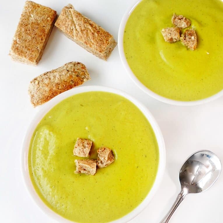 Creamy Healing Broccoli Soup 