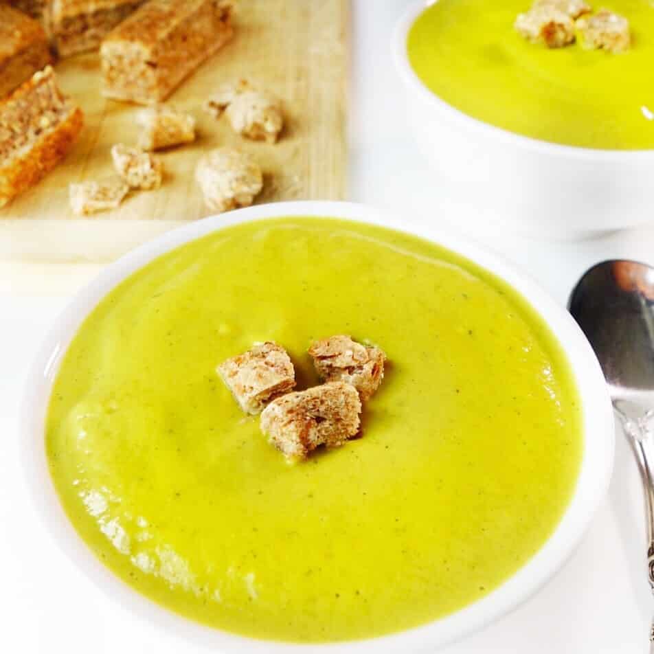 Creamy Healing Broccoli Soup 