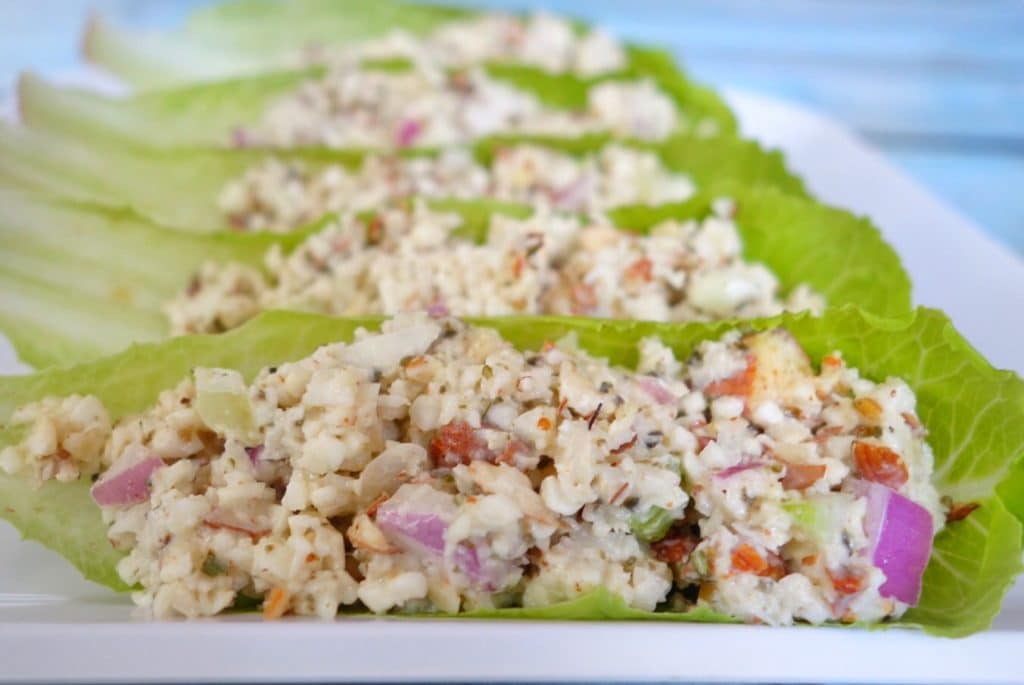 Cauliflower Tuna Salad 