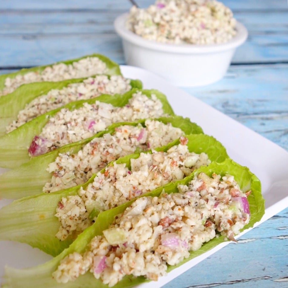 Cauliflower Tuna Salad 