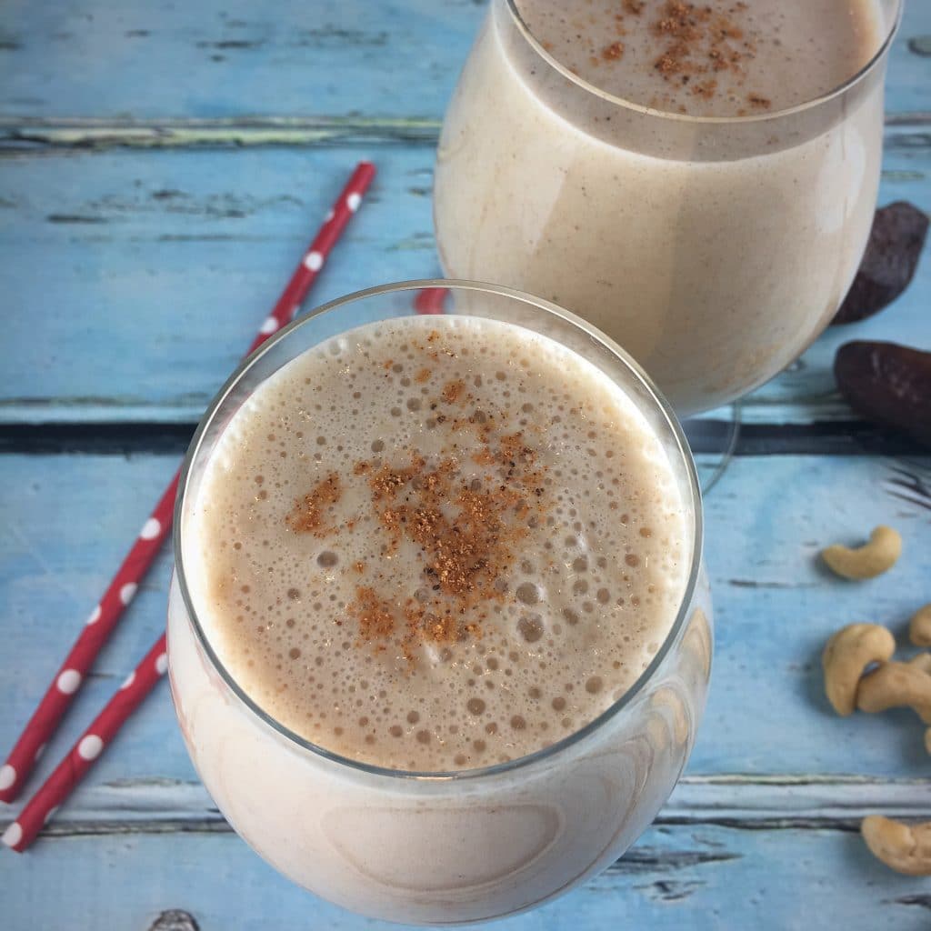 Healthy Vegan Eggnog 