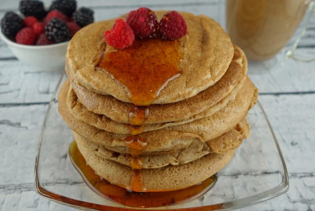 Easy, Fluffy, Vegan Pancakes