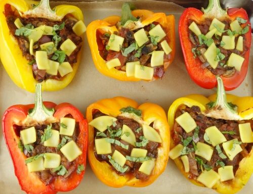 Stuffed Pizza Peppers