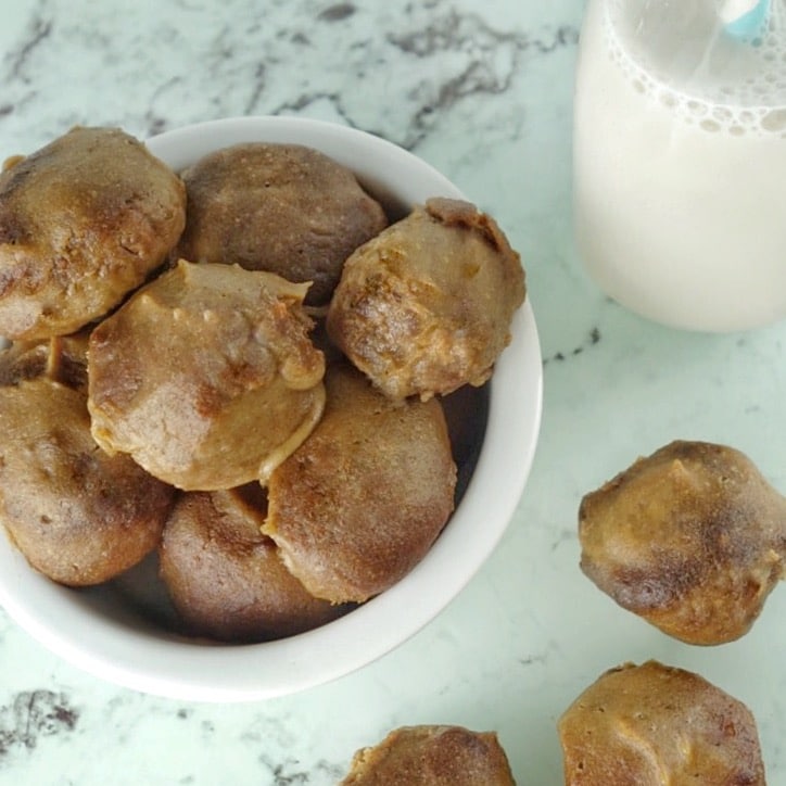 Naturally Sweetened Baked Donut Holes