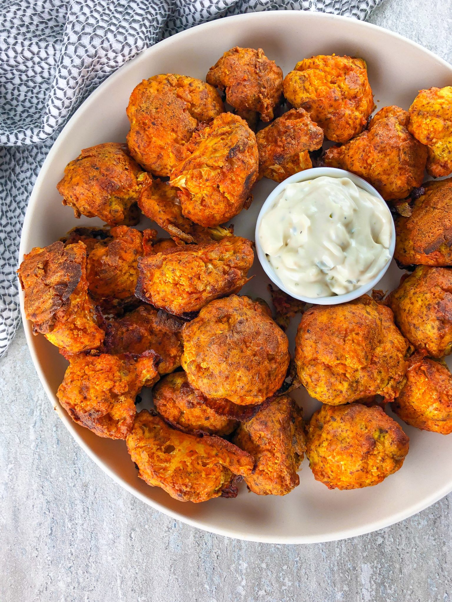 Baked Cauliflower Buffalo Wings (Oil-Free and Gluten-Free )