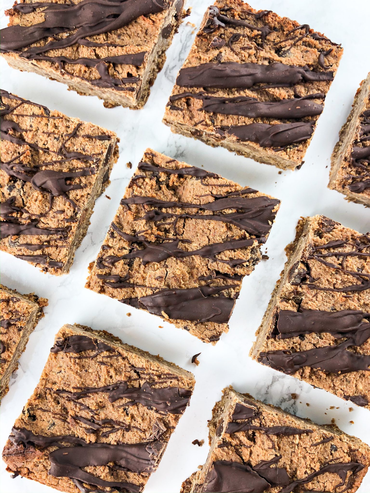 Gluten-Free Peanut Butter Chocolate Chip Blondies