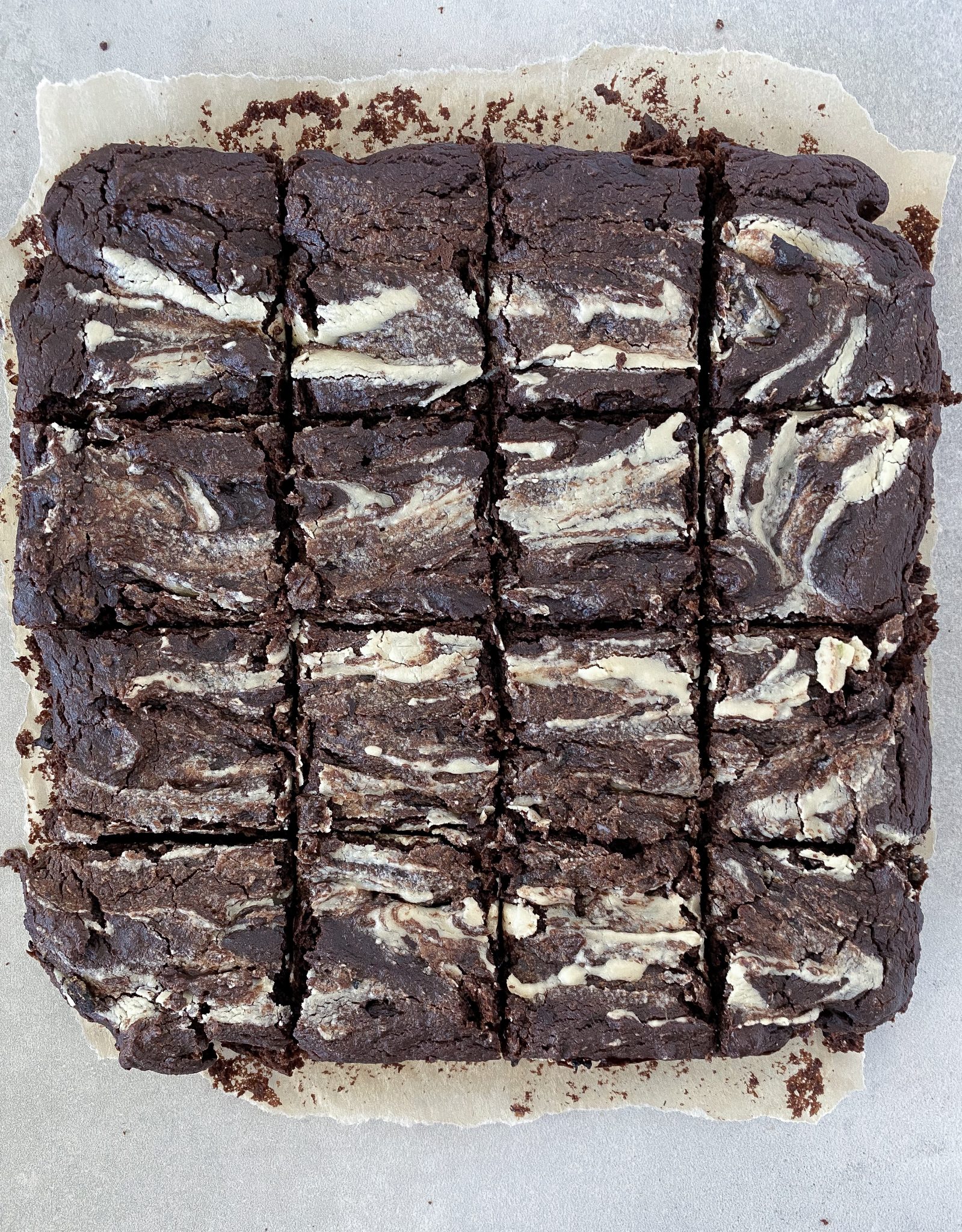 Tahini Lentil Brownies