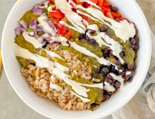 Mexican Farro Salad Bowl