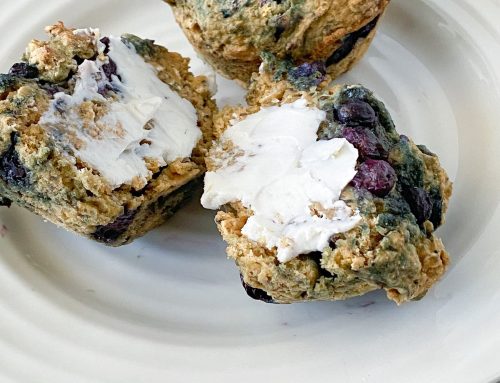 Oil-Free Blueberry Muffins