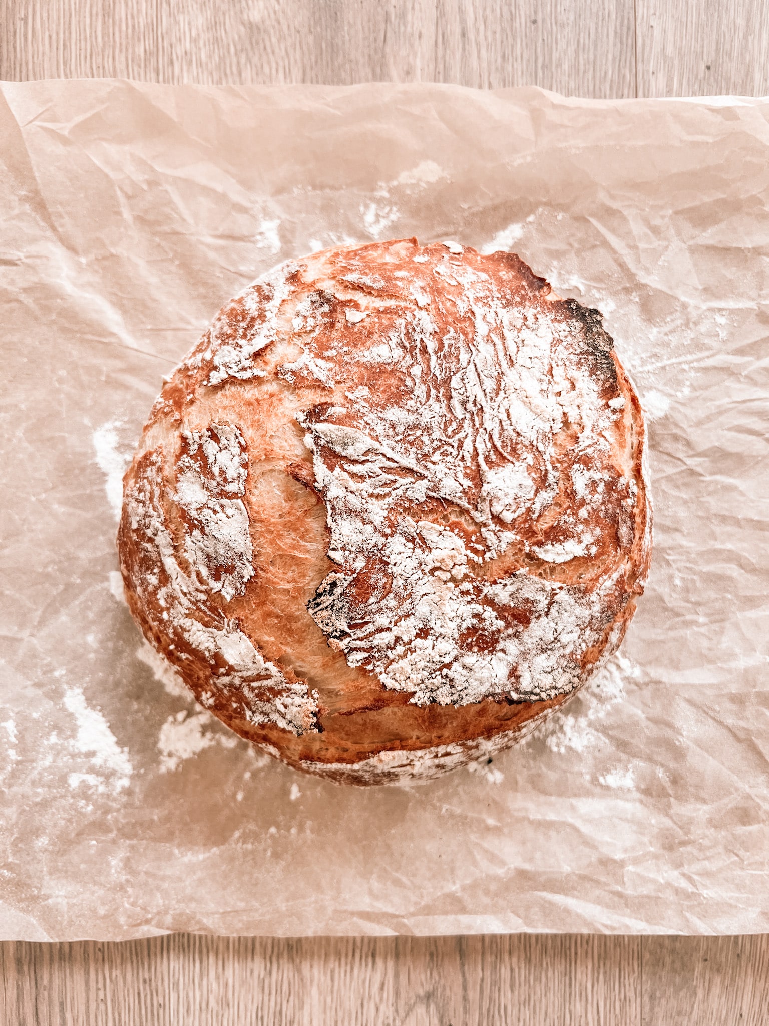 Easy Homemade Rustic Bread