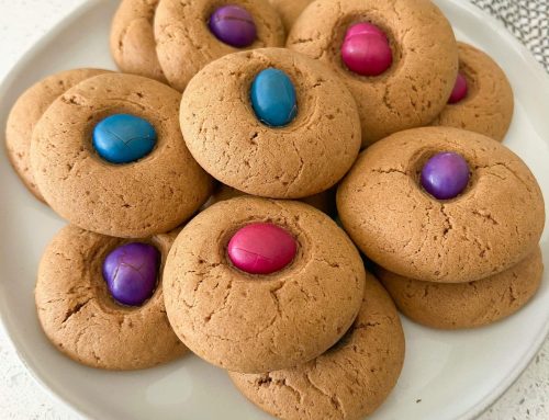 Healthified Easter Thumbprint Cookies